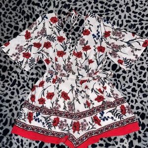 Floral Romper